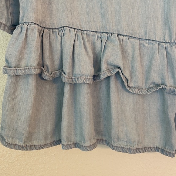 Women denim top LIPSLIDE - Picture 2 of 5